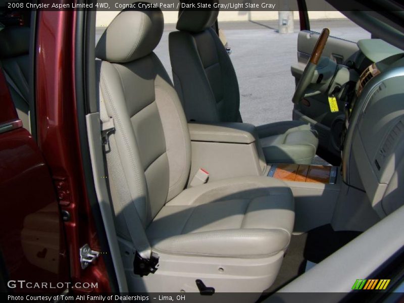 Cognac Crystal Pearl / Dark Slate Gray/Light Slate Gray 2008 Chrysler Aspen Limited 4WD