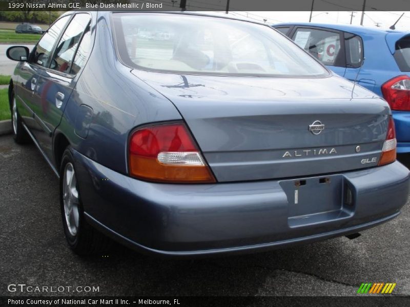 Blue Dusk Metallic / Blond 1999 Nissan Altima GLE