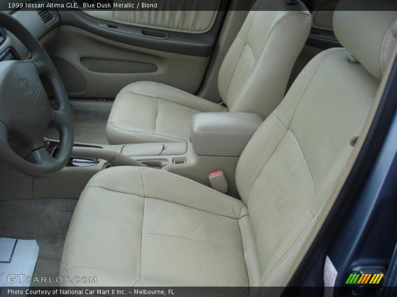 Blue Dusk Metallic / Blond 1999 Nissan Altima GLE