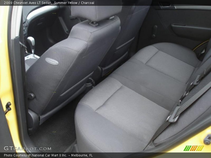 Summer Yellow / Charcoal 2009 Chevrolet Aveo LT Sedan