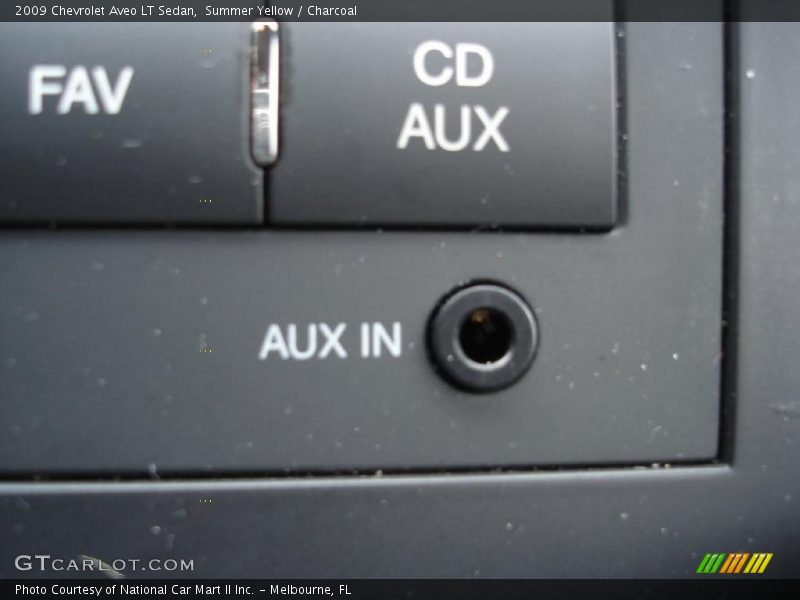 Summer Yellow / Charcoal 2009 Chevrolet Aveo LT Sedan