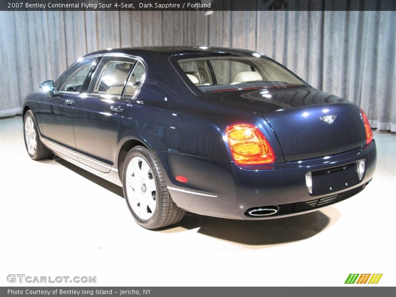 Dark Sapphire / Portland 2007 Bentley Continental Flying Spur 4-Seat