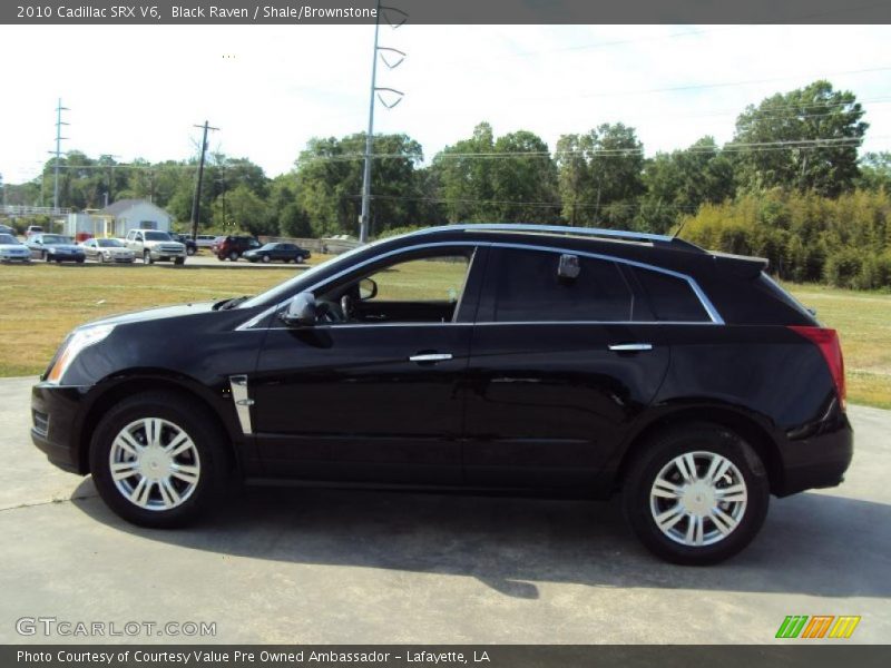 Black Raven / Shale/Brownstone 2010 Cadillac SRX V6