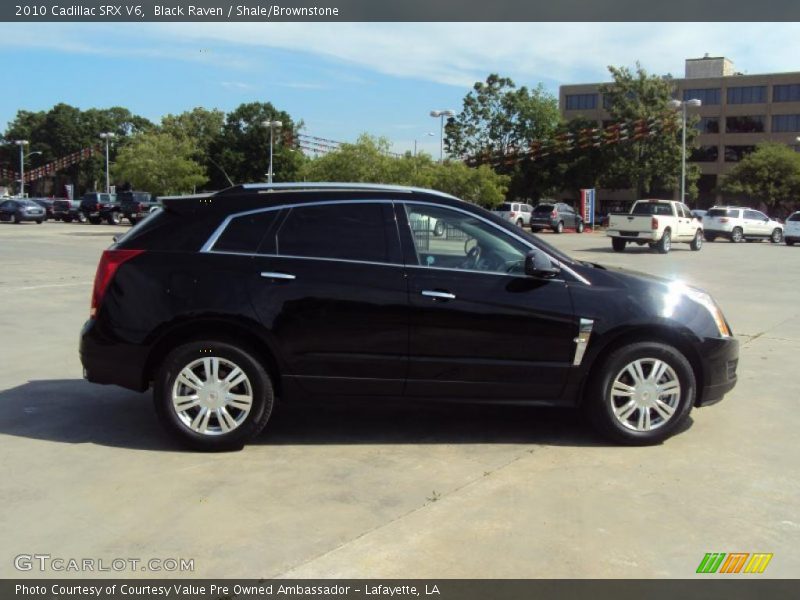 Black Raven / Shale/Brownstone 2010 Cadillac SRX V6