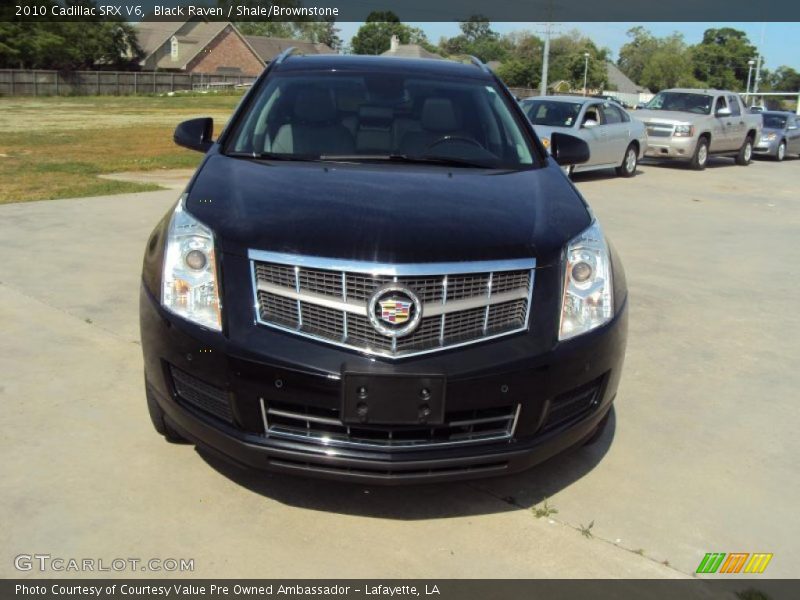 Black Raven / Shale/Brownstone 2010 Cadillac SRX V6