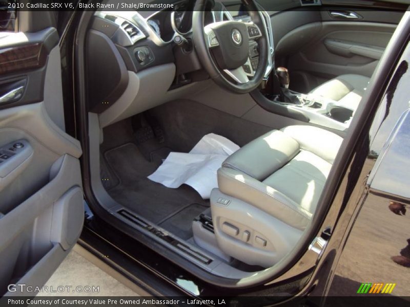 Black Raven / Shale/Brownstone 2010 Cadillac SRX V6