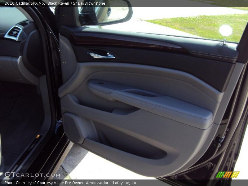 Black Raven / Shale/Brownstone 2010 Cadillac SRX V6