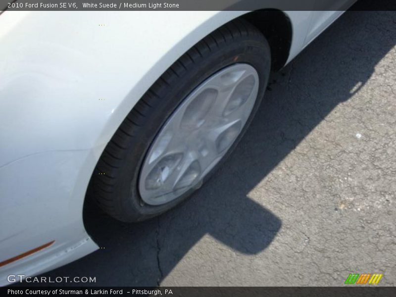 White Suede / Medium Light Stone 2010 Ford Fusion SE V6