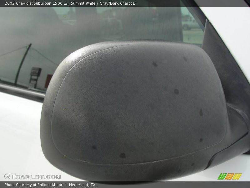 Summit White / Gray/Dark Charcoal 2003 Chevrolet Suburban 1500 LS