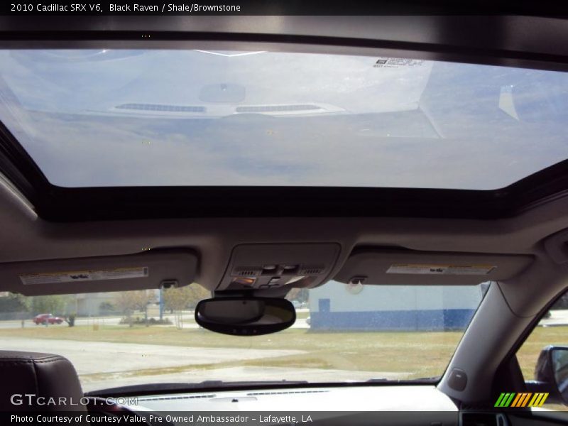 Black Raven / Shale/Brownstone 2010 Cadillac SRX V6