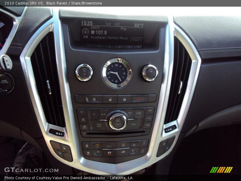 Black Raven / Shale/Brownstone 2010 Cadillac SRX V6