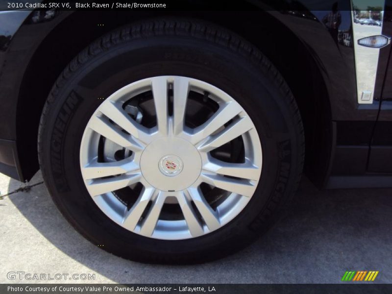 Black Raven / Shale/Brownstone 2010 Cadillac SRX V6
