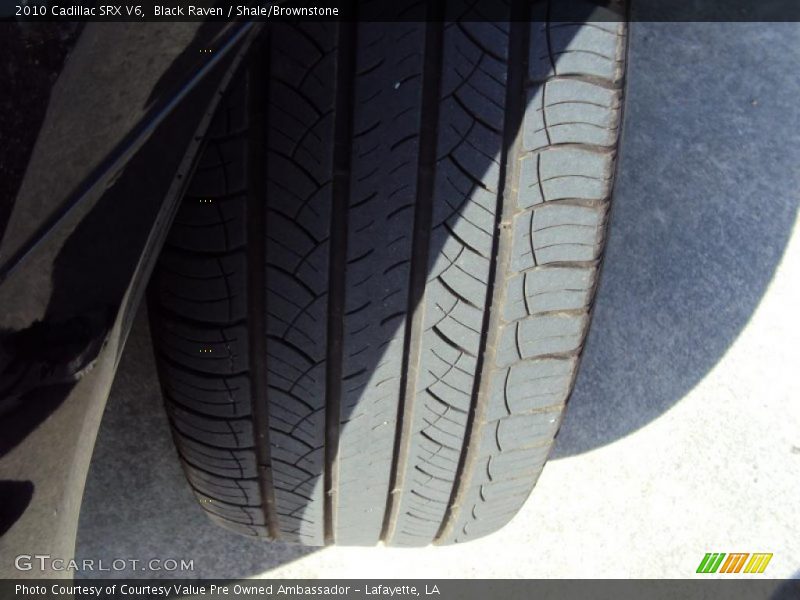 Black Raven / Shale/Brownstone 2010 Cadillac SRX V6