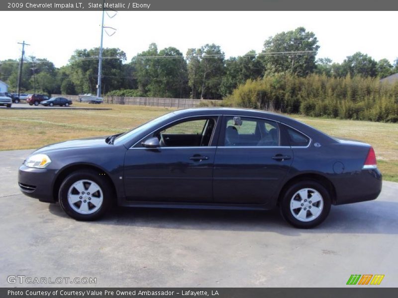 Slate Metallic / Ebony 2009 Chevrolet Impala LT