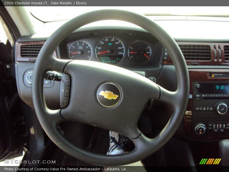 Slate Metallic / Ebony 2009 Chevrolet Impala LT