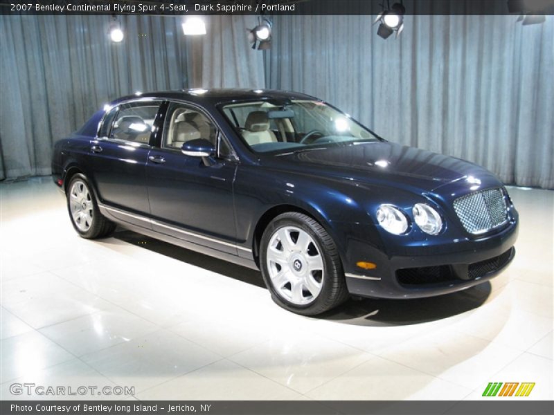 Dark Sapphire / Portland 2007 Bentley Continental Flying Spur 4-Seat