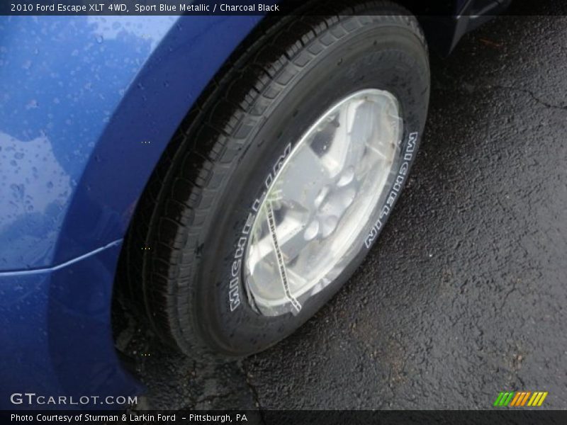 Sport Blue Metallic / Charcoal Black 2010 Ford Escape XLT 4WD