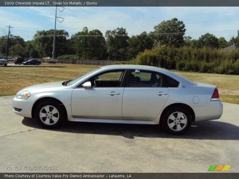 Silver Ice Metallic / Ebony 2009 Chevrolet Impala LT