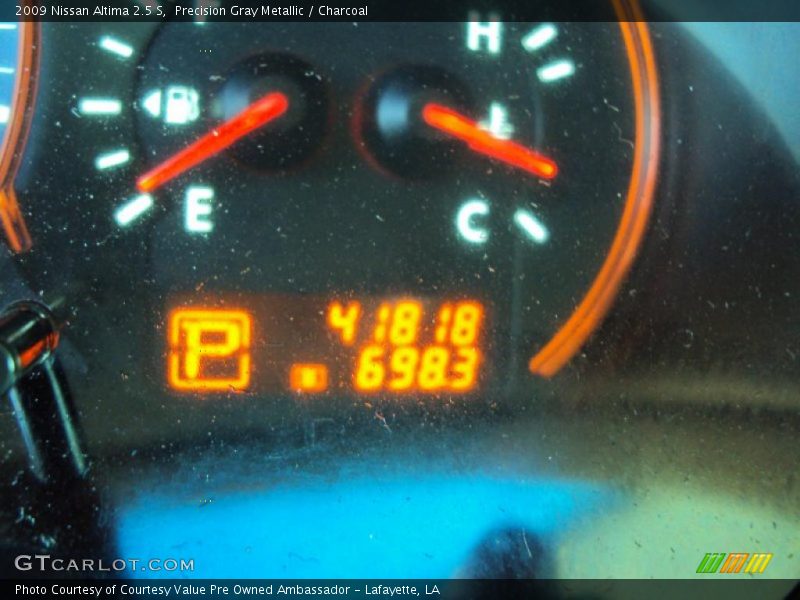 Precision Gray Metallic / Charcoal 2009 Nissan Altima 2.5 S
