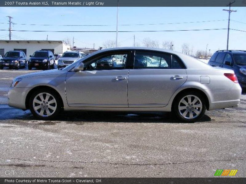 Titanium Metallic / Light Gray 2007 Toyota Avalon XLS