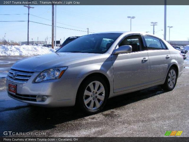 Titanium Metallic / Light Gray 2007 Toyota Avalon XLS
