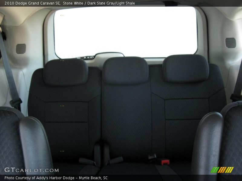 Stone White / Dark Slate Gray/Light Shale 2010 Dodge Grand Caravan SE