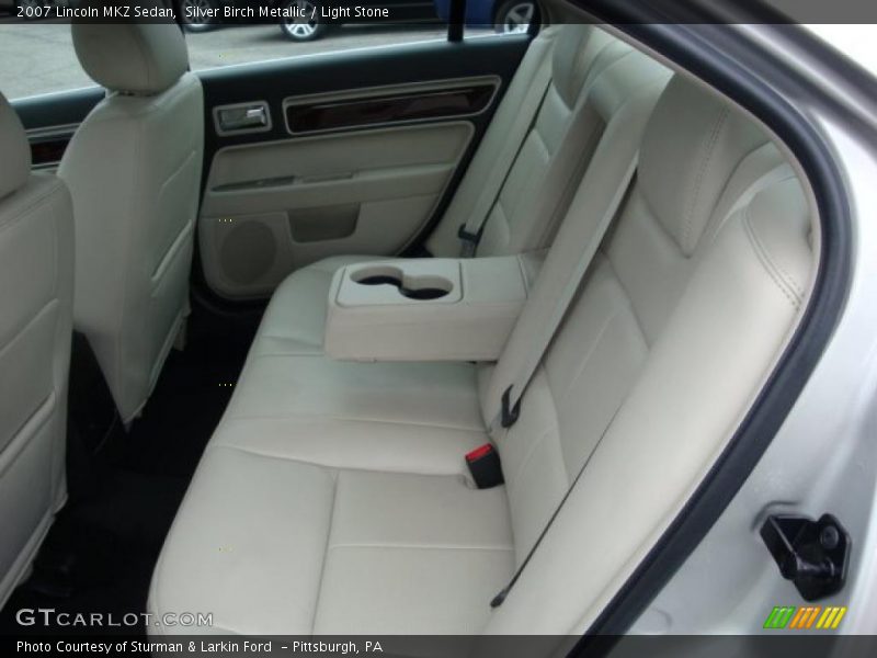 Silver Birch Metallic / Light Stone 2007 Lincoln MKZ Sedan