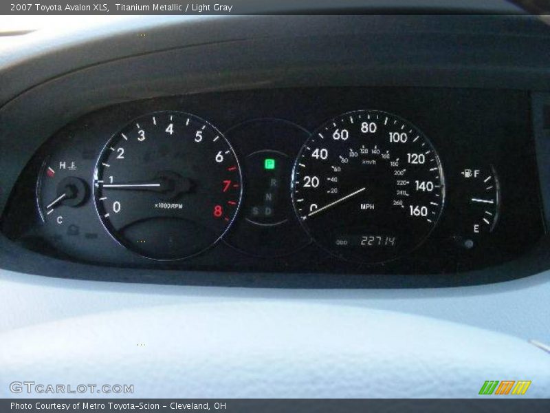 Titanium Metallic / Light Gray 2007 Toyota Avalon XLS