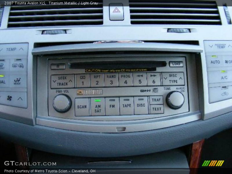 Titanium Metallic / Light Gray 2007 Toyota Avalon XLS