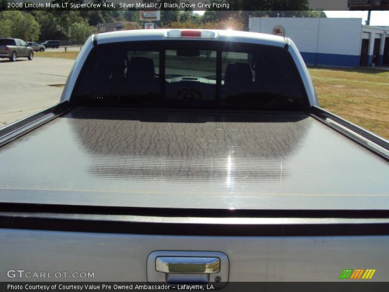 Silver Metallic / Black/Dove Grey Piping 2008 Lincoln Mark LT SuperCrew 4x4