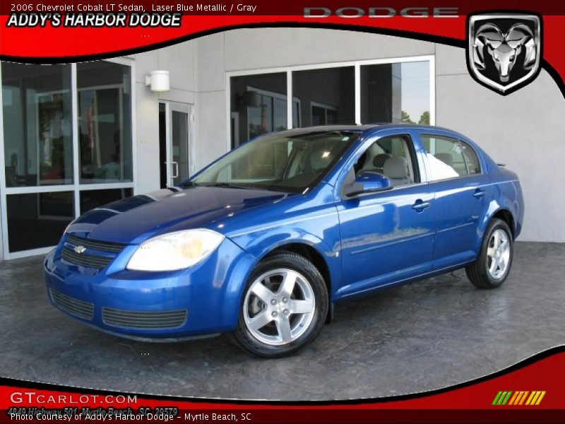Laser Blue Metallic / Gray 2006 Chevrolet Cobalt LT Sedan