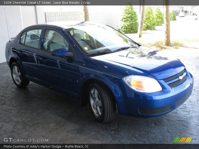 Laser Blue Metallic / Gray 2006 Chevrolet Cobalt LT Sedan
