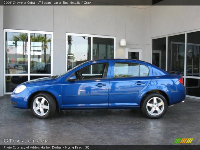 Laser Blue Metallic / Gray 2006 Chevrolet Cobalt LT Sedan