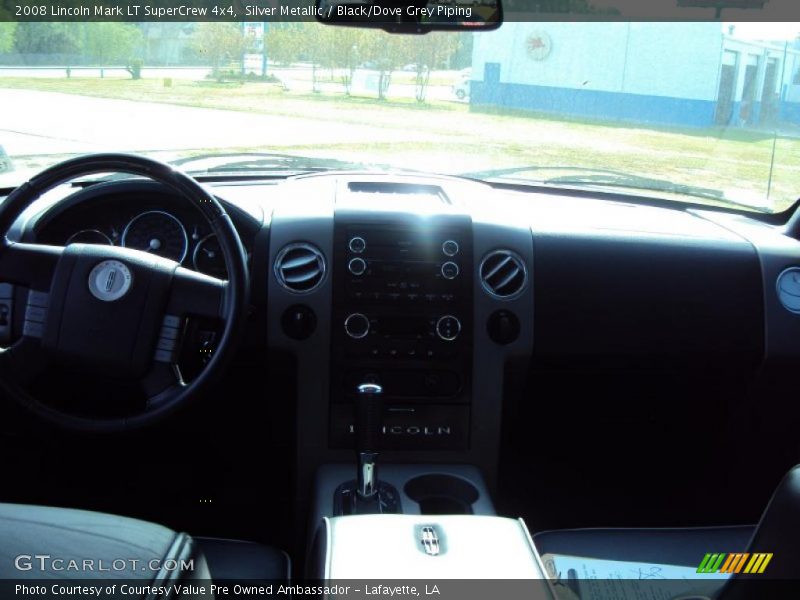 Silver Metallic / Black/Dove Grey Piping 2008 Lincoln Mark LT SuperCrew 4x4