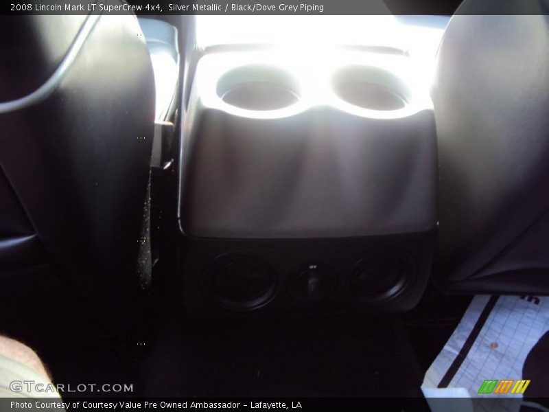 Silver Metallic / Black/Dove Grey Piping 2008 Lincoln Mark LT SuperCrew 4x4