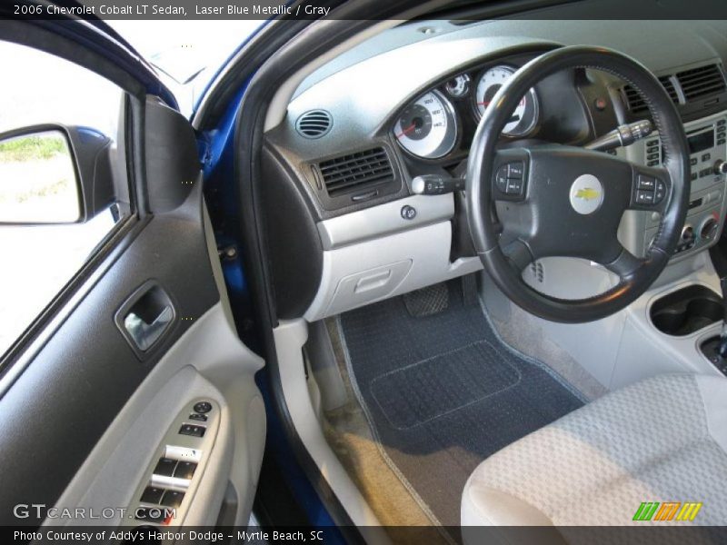 Laser Blue Metallic / Gray 2006 Chevrolet Cobalt LT Sedan