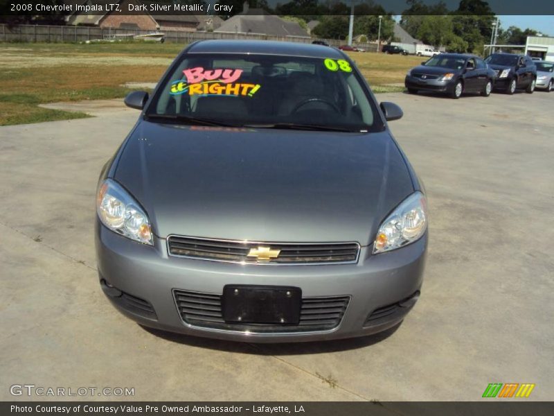 Dark Silver Metallic / Gray 2008 Chevrolet Impala LTZ