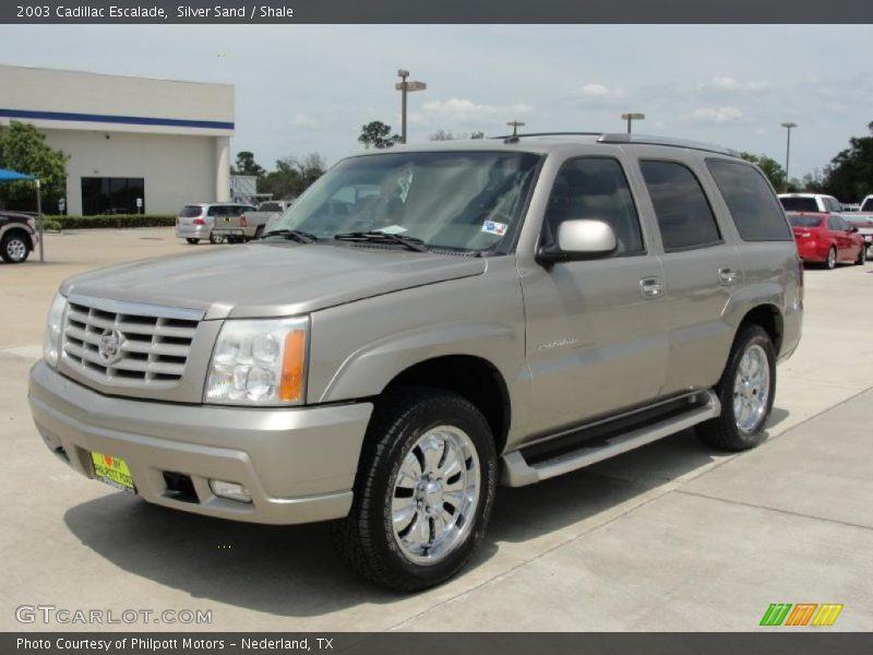 Silver Sand / Shale 2003 Cadillac Escalade