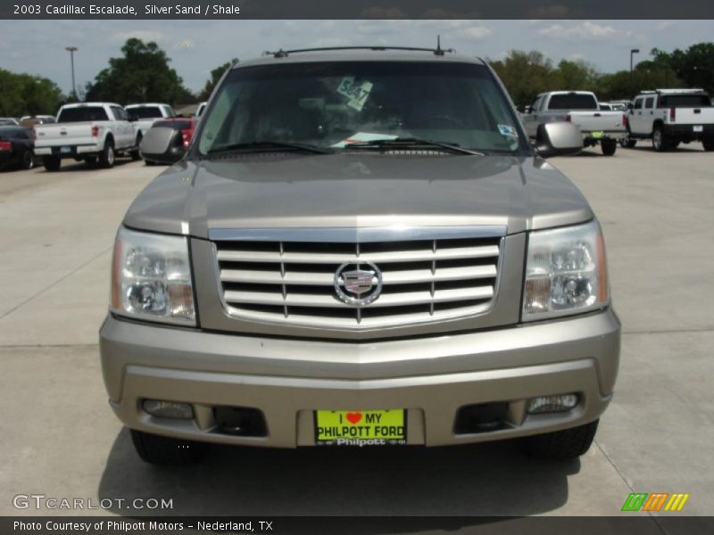 Silver Sand / Shale 2003 Cadillac Escalade