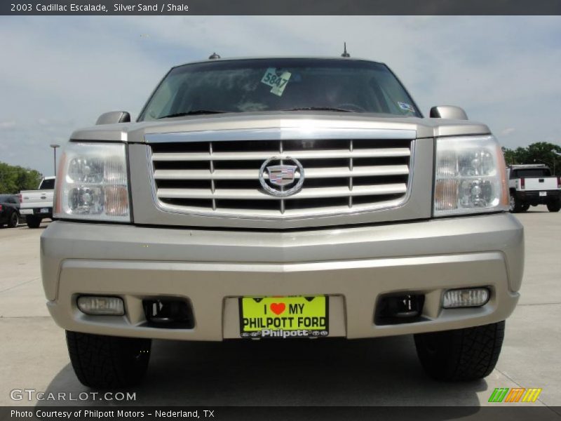 Silver Sand / Shale 2003 Cadillac Escalade