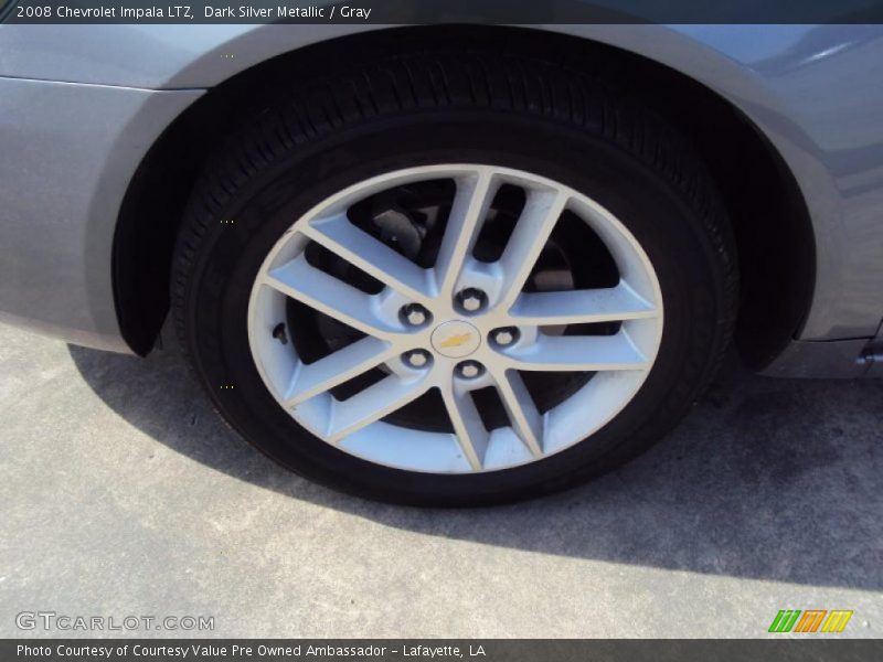 Dark Silver Metallic / Gray 2008 Chevrolet Impala LTZ