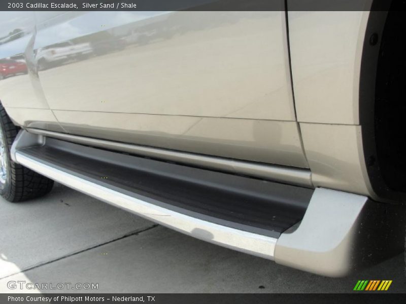 Silver Sand / Shale 2003 Cadillac Escalade