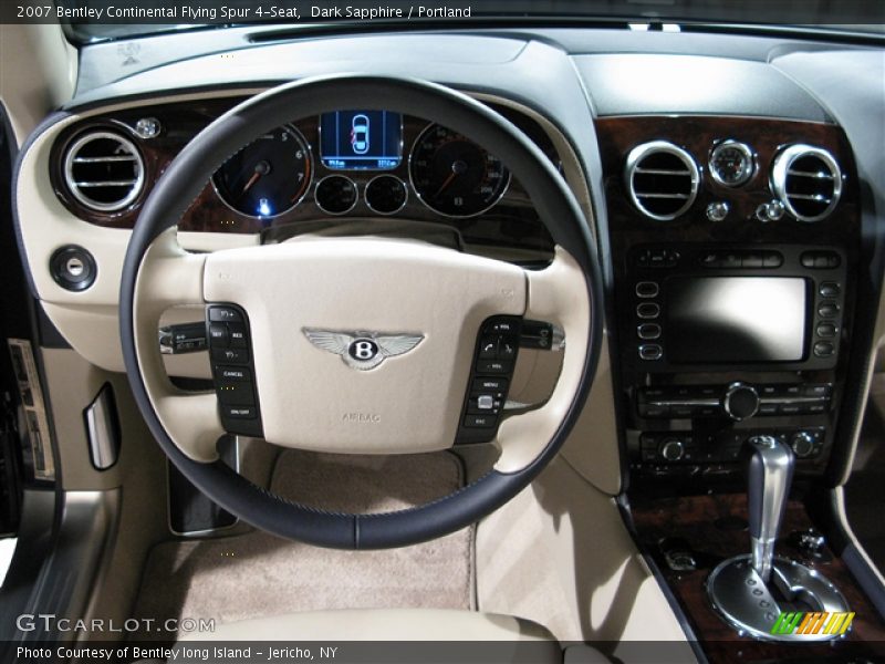 Dark Sapphire / Portland 2007 Bentley Continental Flying Spur 4-Seat