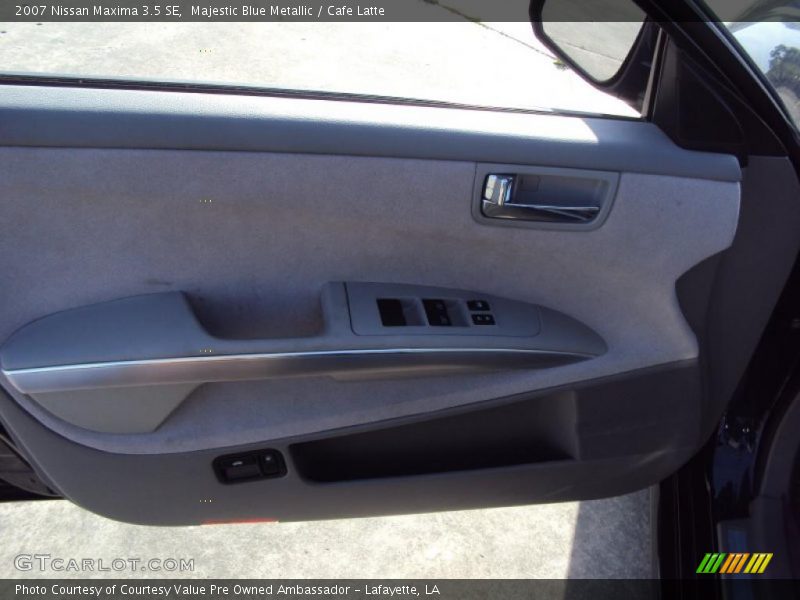 Majestic Blue Metallic / Cafe Latte 2007 Nissan Maxima 3.5 SE