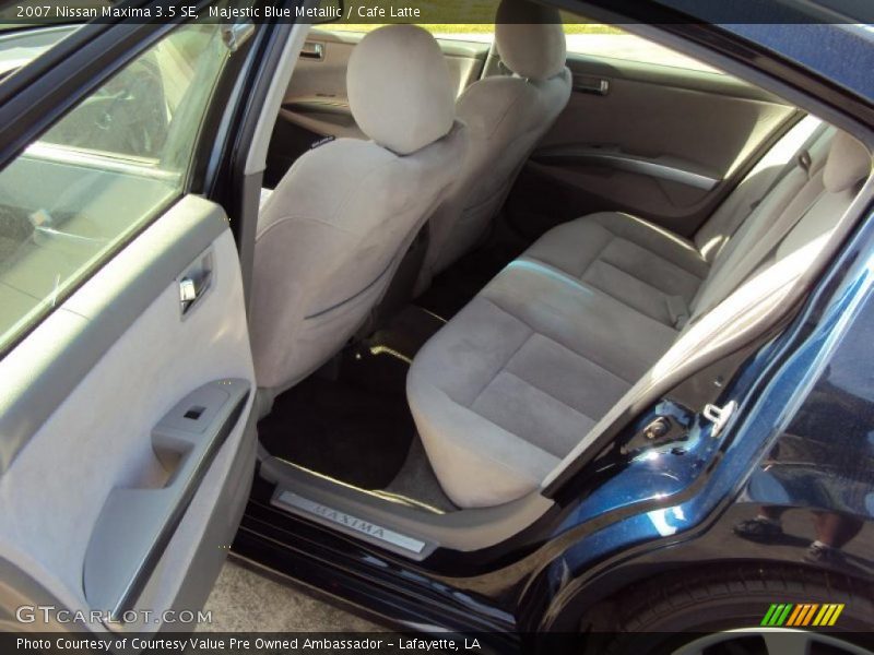 Majestic Blue Metallic / Cafe Latte 2007 Nissan Maxima 3.5 SE
