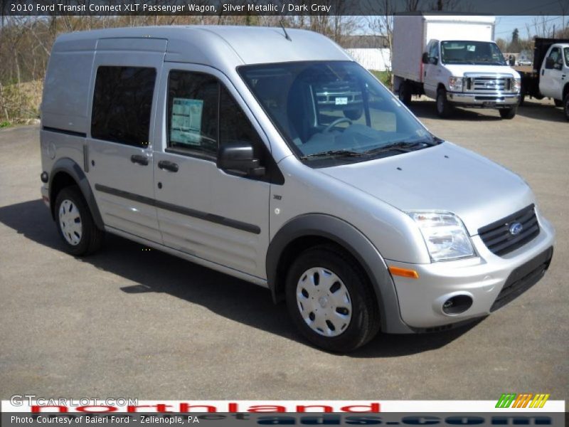 Silver Metallic / Dark Gray 2010 Ford Transit Connect XLT Passenger Wagon