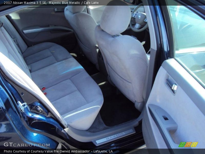 Majestic Blue Metallic / Cafe Latte 2007 Nissan Maxima 3.5 SE
