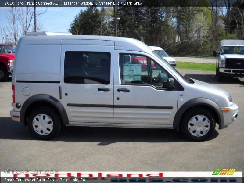 Silver Metallic / Dark Gray 2010 Ford Transit Connect XLT Passenger Wagon