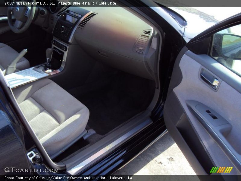Majestic Blue Metallic / Cafe Latte 2007 Nissan Maxima 3.5 SE
