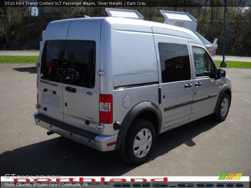 Silver Metallic / Dark Gray 2010 Ford Transit Connect XLT Passenger Wagon